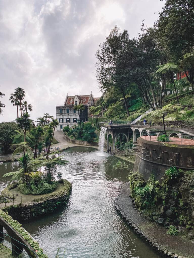De tropische tuin van Monte Palace
