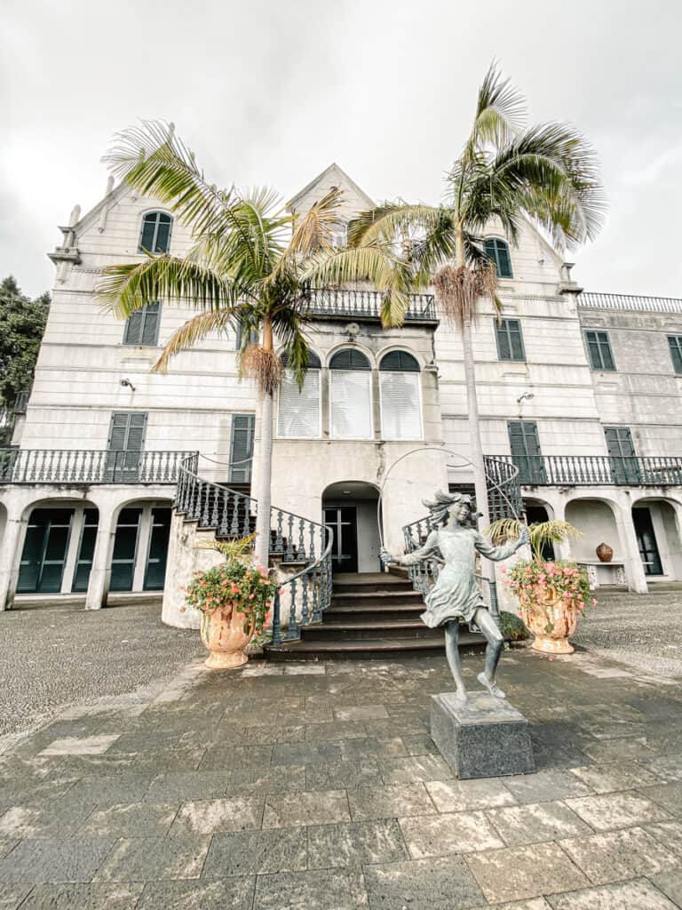 De tropische tuin van Monte Palace