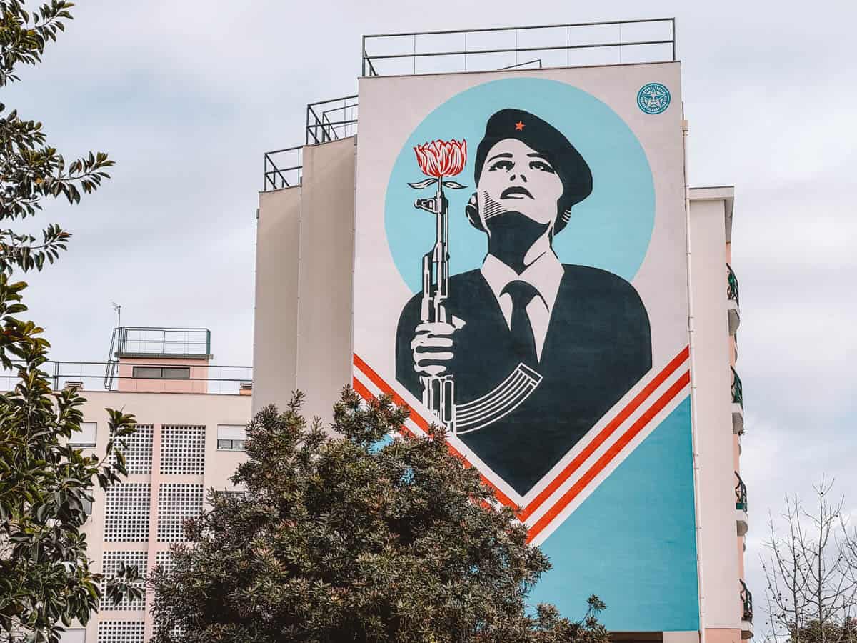 Carnation Revolution in Portugal on April 25th 2026