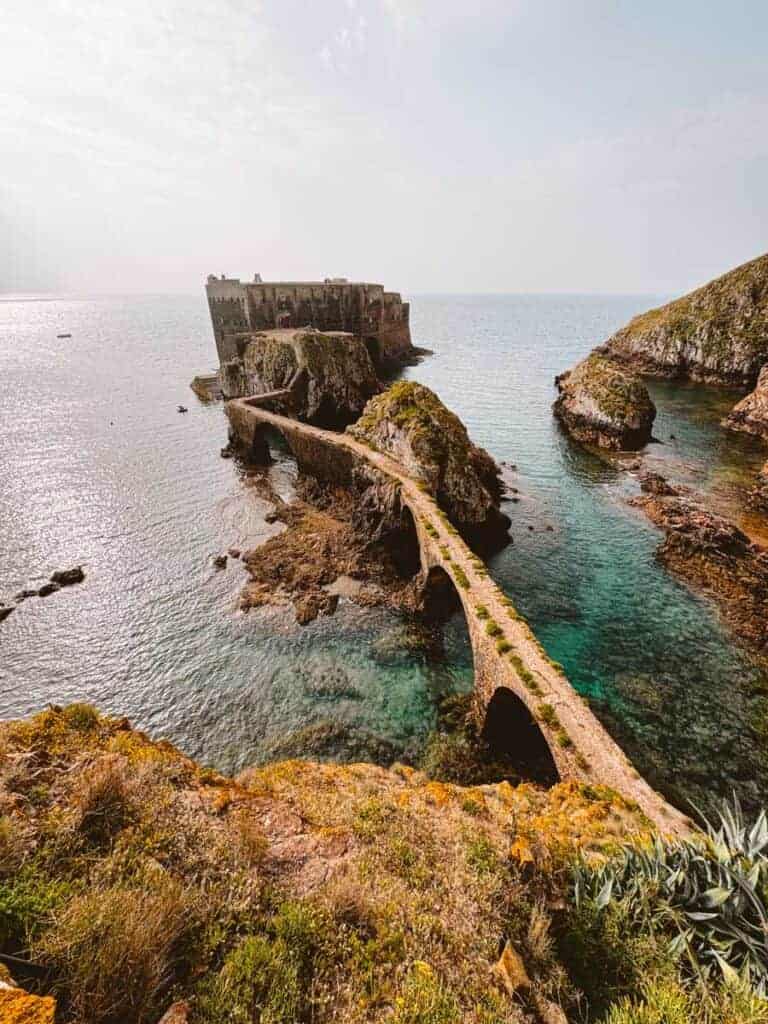Het fort op de Berlengas archipel
