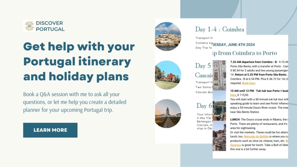 Portugal Itinerary Planning Banner
