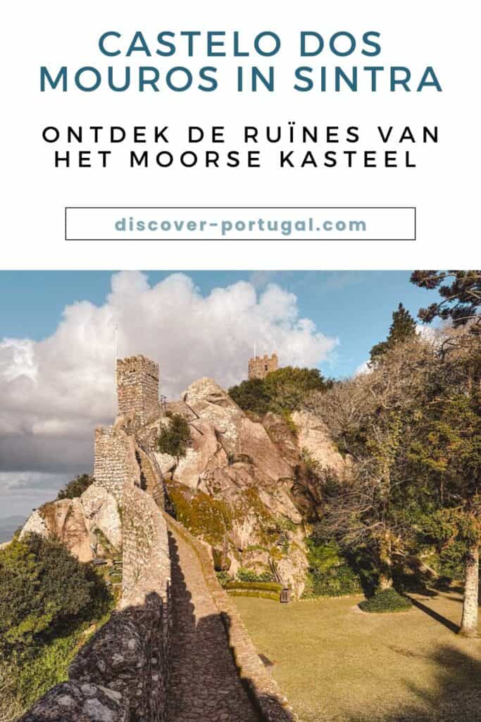 Pinterest pin voor Moors kasteel Sintra