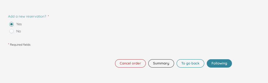 Screen showing the option to add multiple Madeira hike reservations during the booking process on the SIMplifica platform.