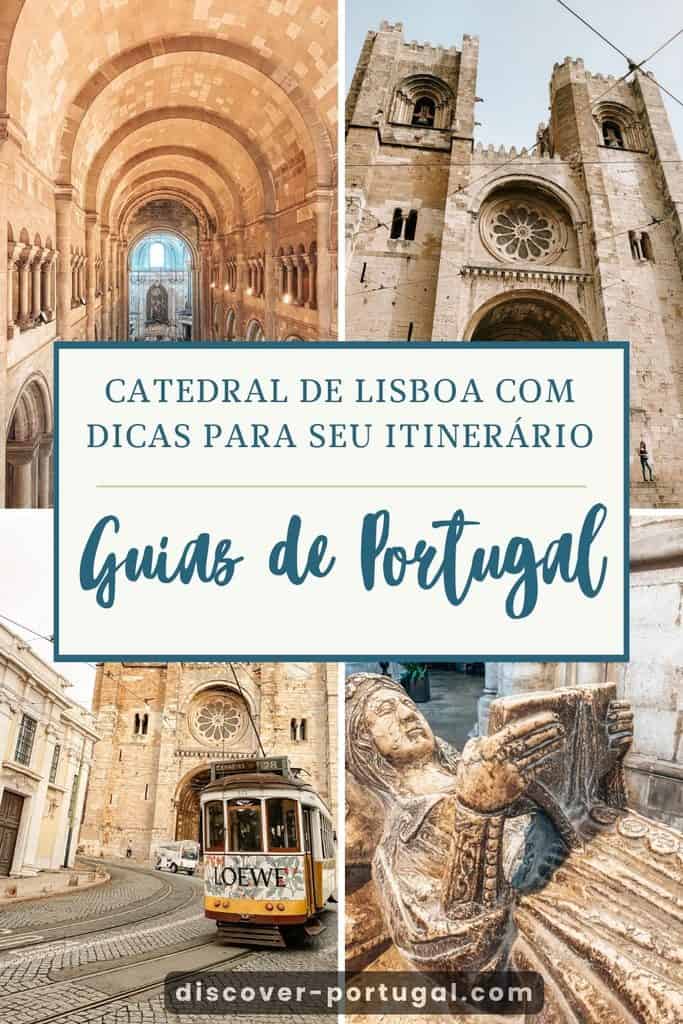Pinterest pin para Catedral de Lisboa