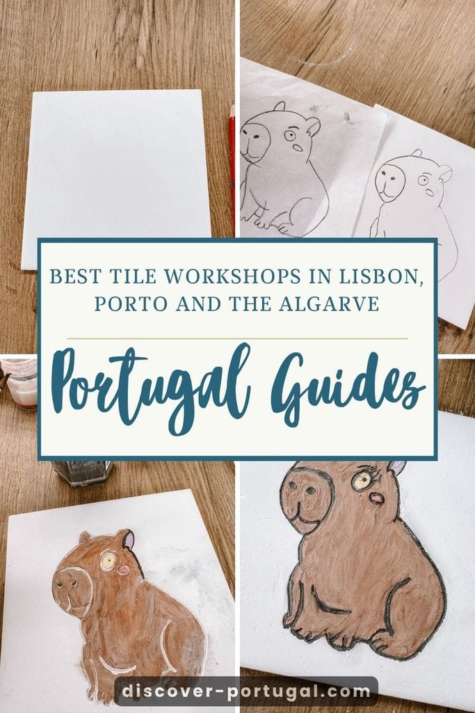 Pinterest pin for tile workshop Lisbon